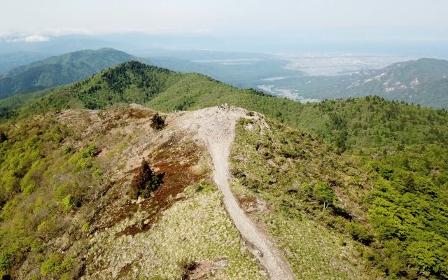 琵琶湖展望の道　武奈ヶ岳