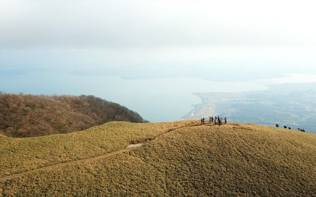 琵琶湖展望の道